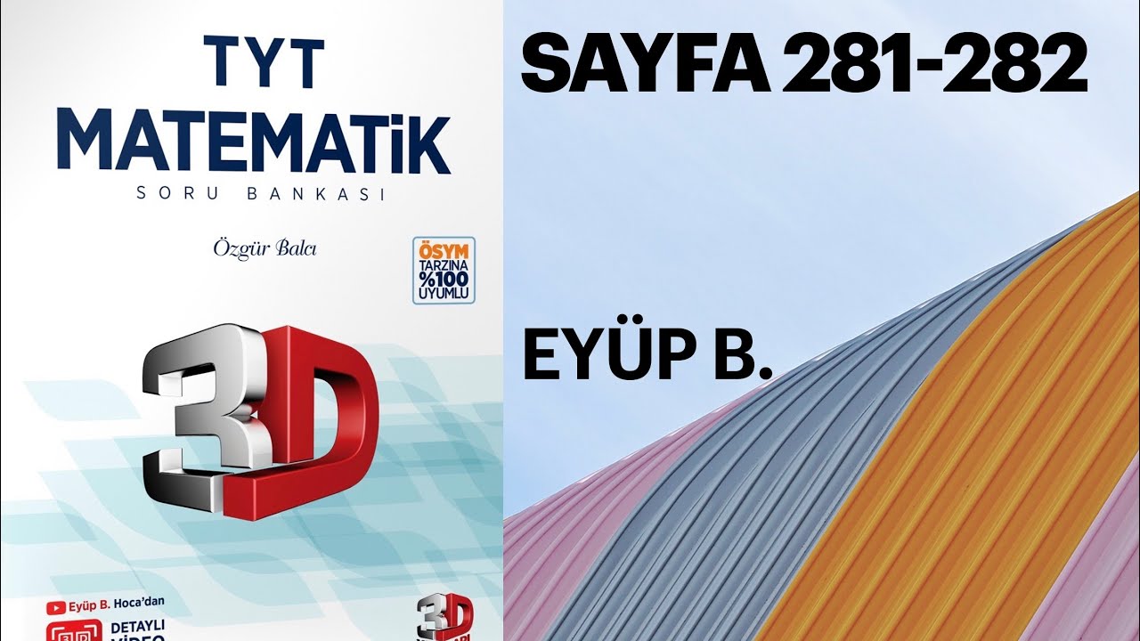 3D TYT MATEMATİK BÖLÜM -4 TEST -14(KOMBİNASYON)