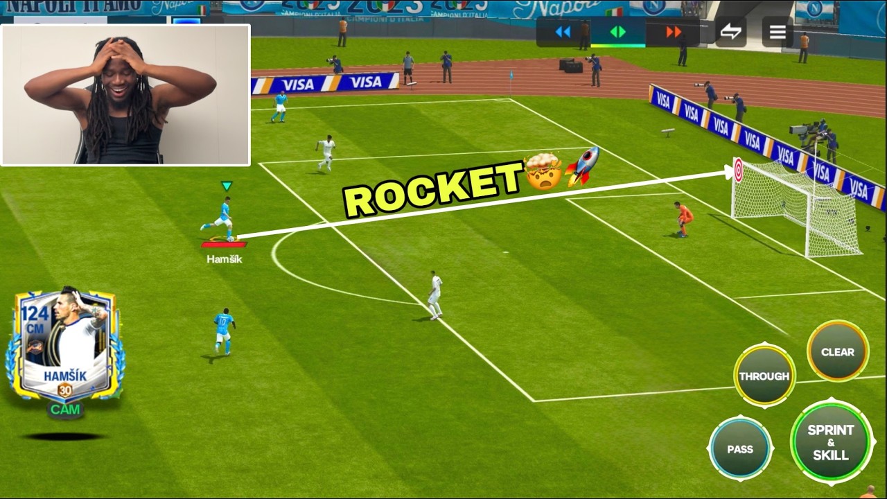 124 MAXED Rated Hamsik Long Shot is a ROCKET🚀🤯 FC 26 MOBILE