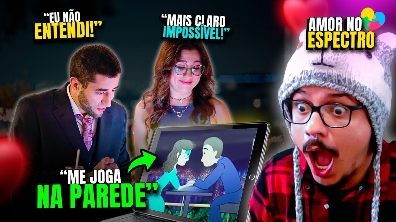 Ela LITERALMENTE DESENHOU o que quer e ELE NÃO ENTENDEU! - Amor no Espectro