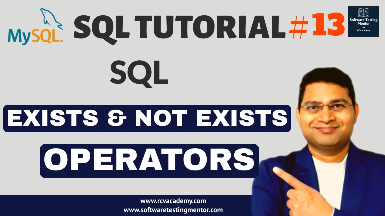 Учебник SQL №13 — Операторы SQL EXISTS и NOT EXISTS