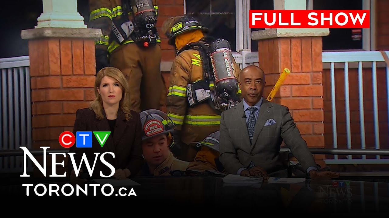 One man dead, woman taken to hospital in house fire | CTV News Toronto at Six for Feb. 6 2025