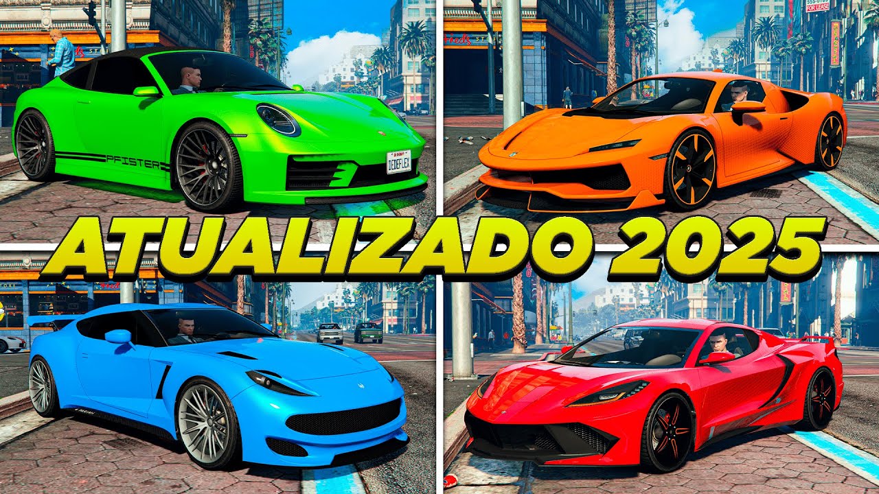 Os 20 Carros MAIS RÁPIDOS do GTA 5 Online que VOCÊ PRECISA TER!