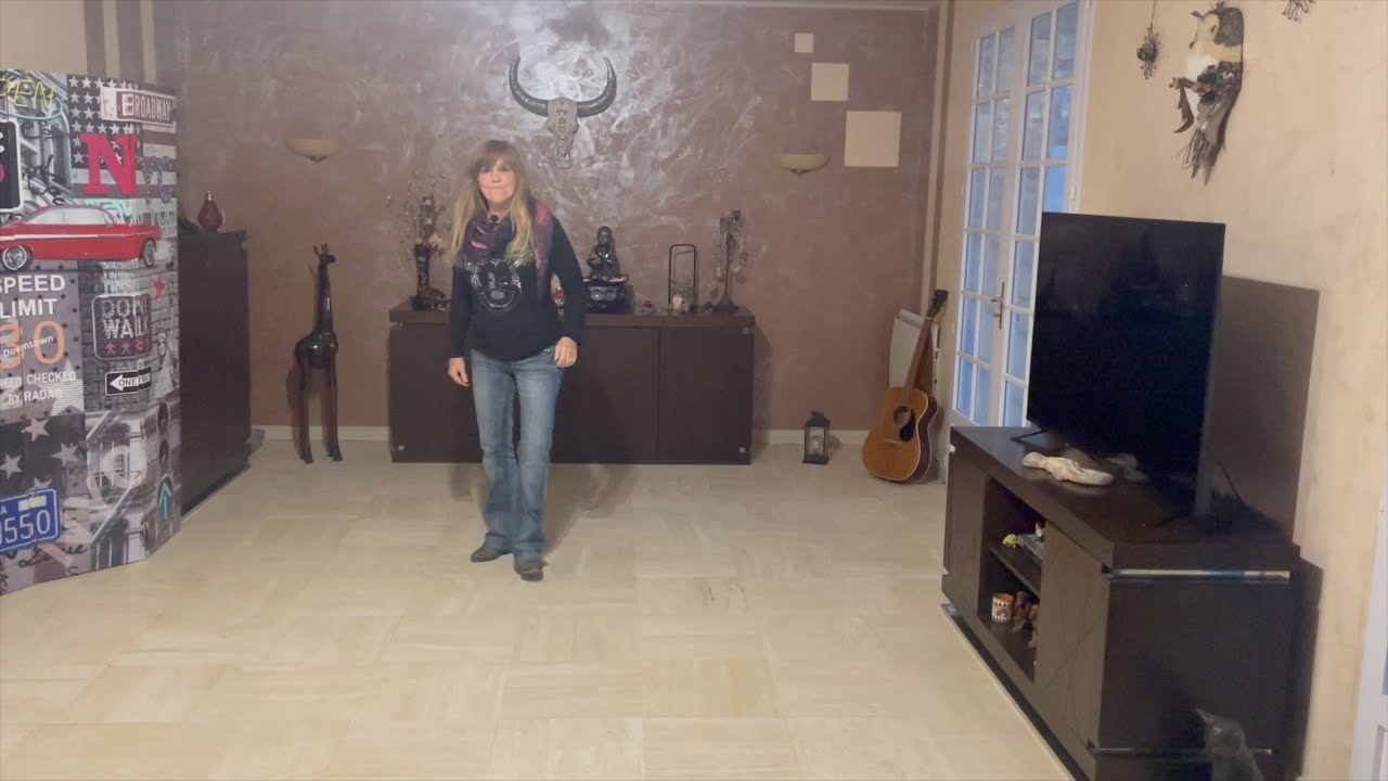 Just Let Go - Country Lune Dance (Tuto & Démo)
