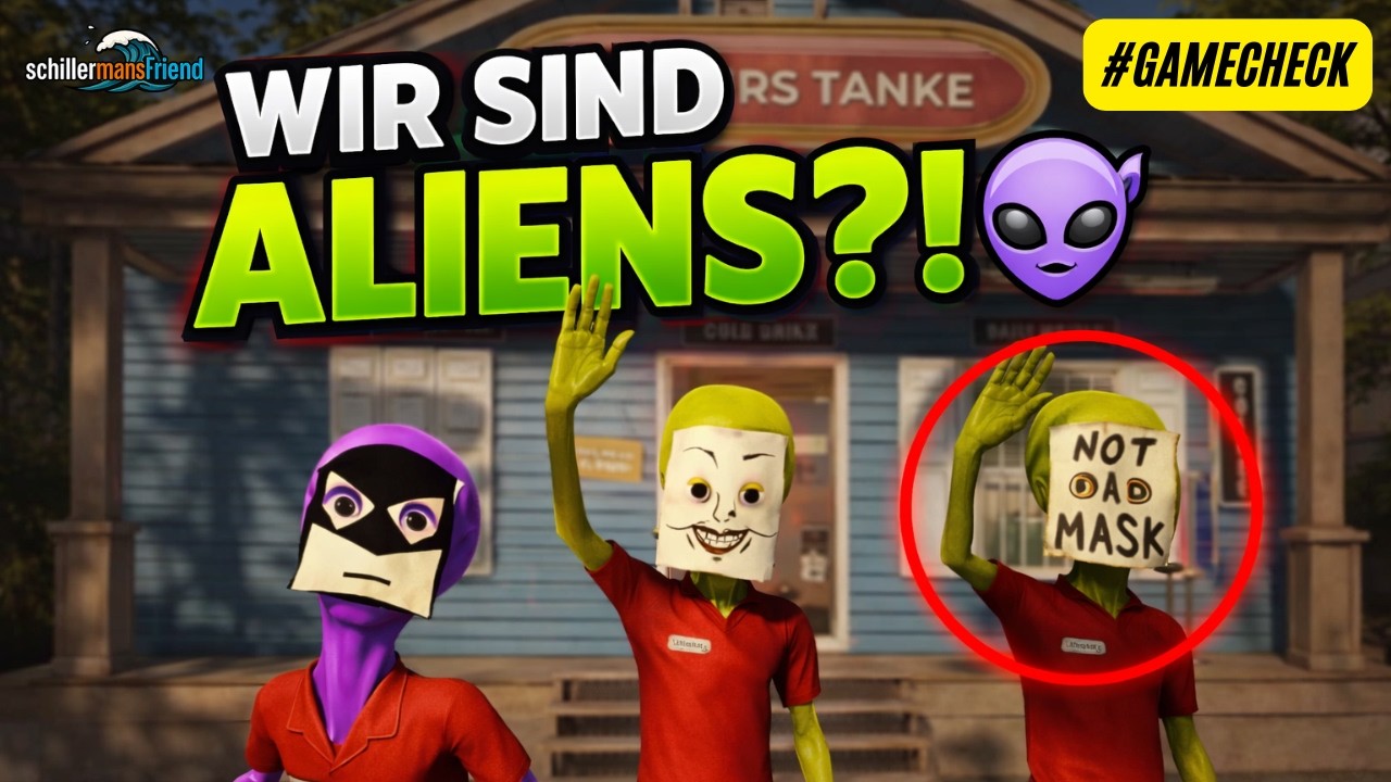 Als Alien eine Tankstelle f&uuml;hren war ein FEHLER 👽⛽😂| Roadside Research