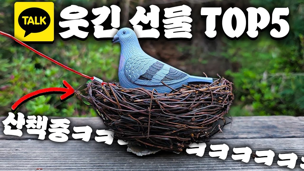 절교당할 수 있는 카카오톡 웃긴 선물 TOP5