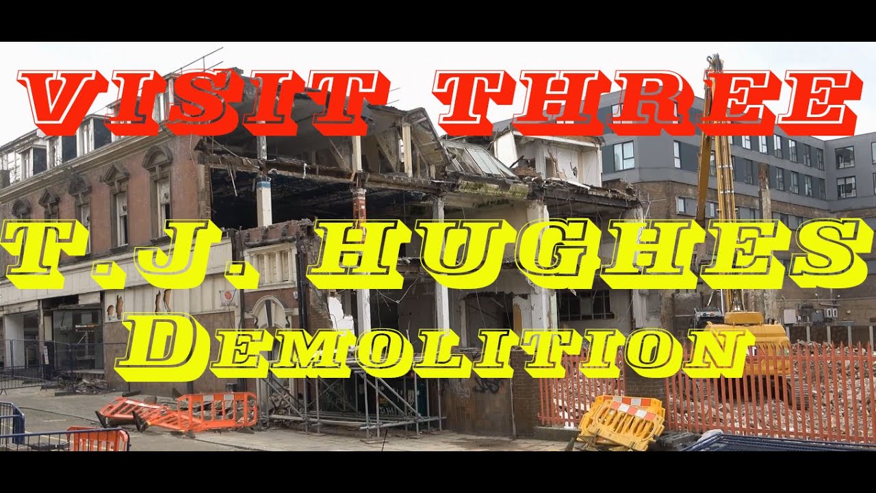 T.J. Hughes Demolition, London Road Liverpool. VISIT 3
