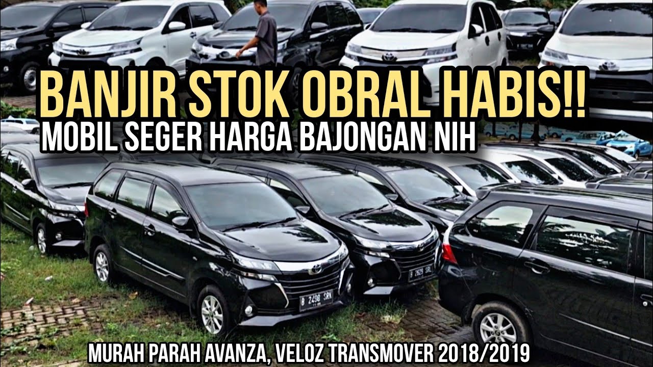Kebanjiran Stok Nih Obral Barbar aja Avanza dan Veloz Transmover 2018 Murah Jual Harga Bajong aja