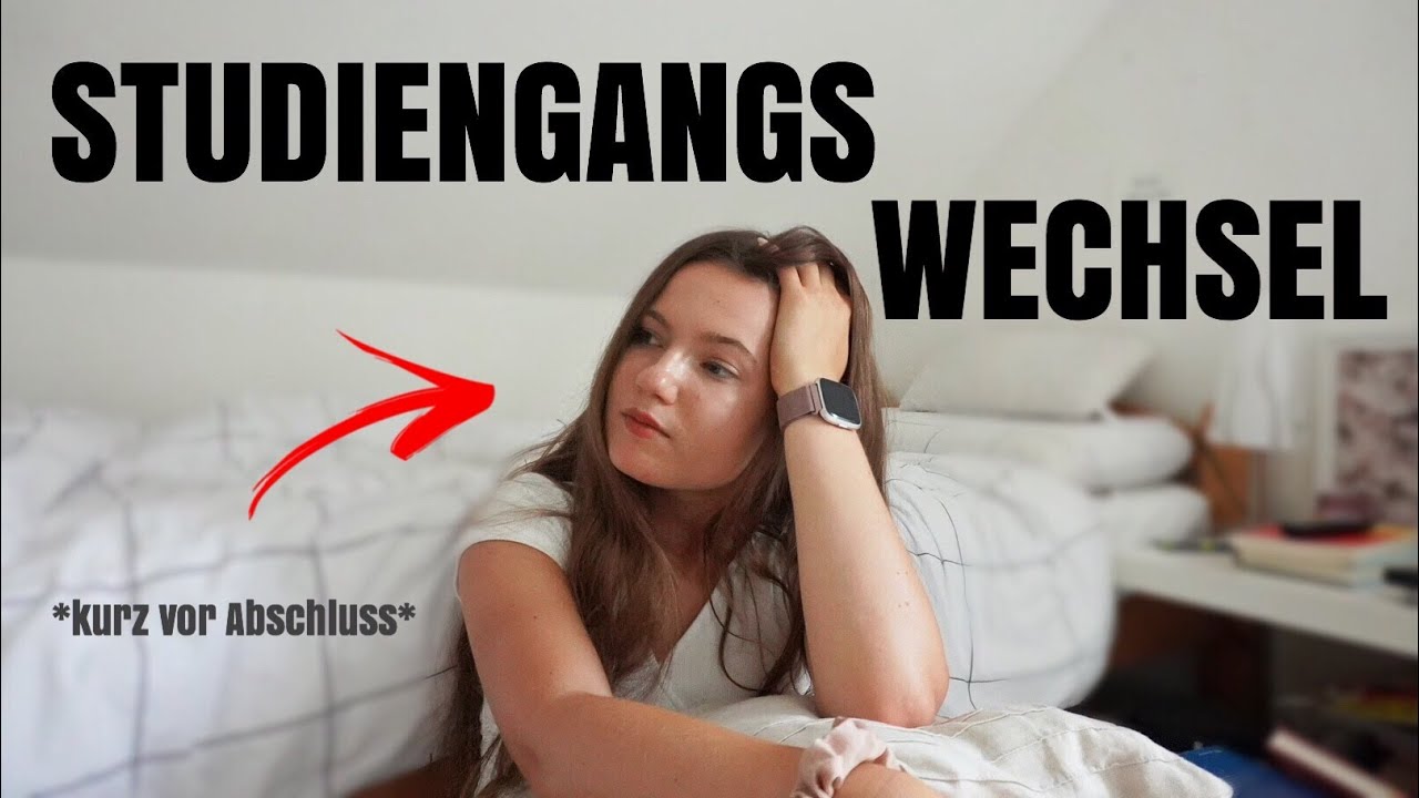 Warum ich kurz vor Abschluss mein Studium nochmal wechsle.