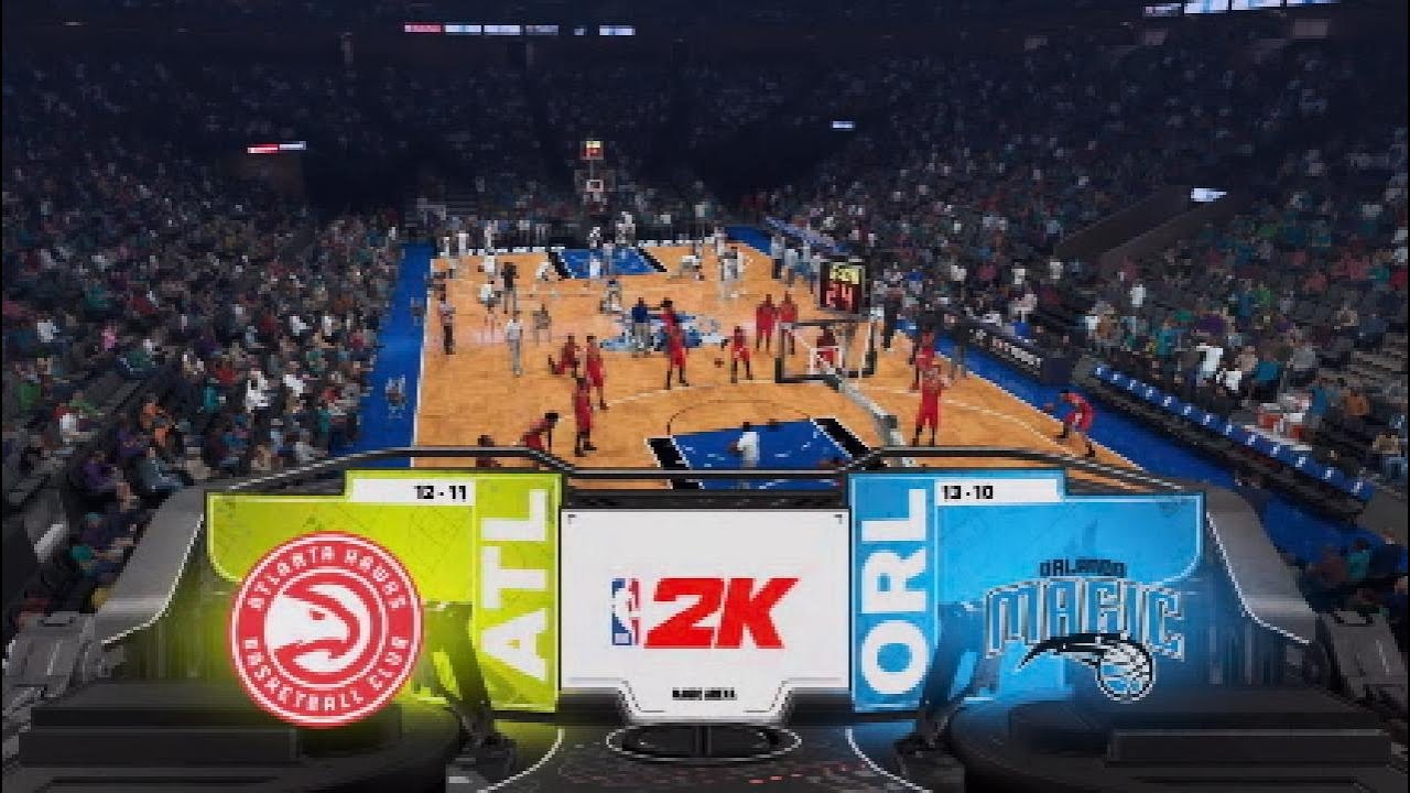 NBA2k26 MyNBA Eras 16/17 Orlando Magic Vs Atlanta Hawks