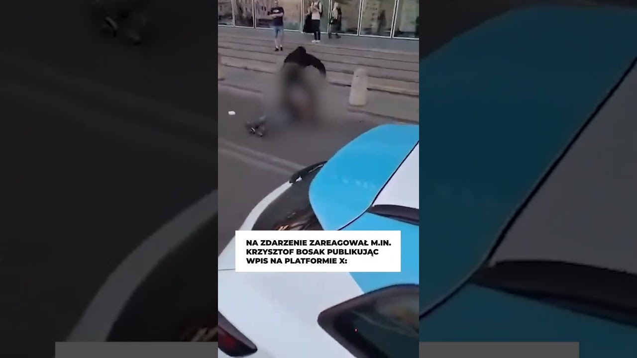 MĘŻCZYZNA POBITY PRZED DWORCEM W WARSZAWIE CENTRALNEJ!