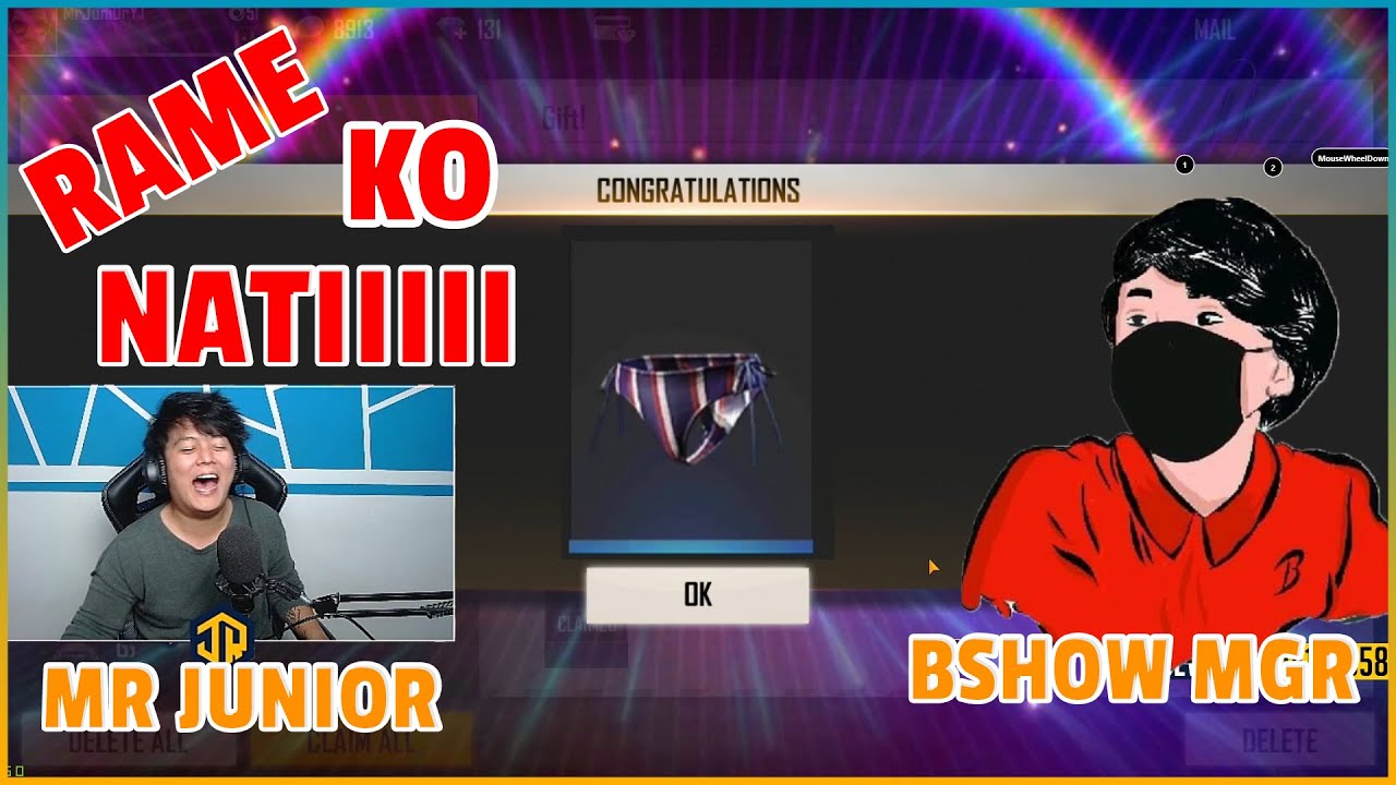 @BshowMgr SENDING ME 18+ GIFTS ON FREEFIRE | FUNNY GAMEPLAY 😂