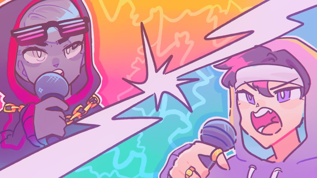 SAPNAP VS BADBOYHALO RAP BATTLE | ANIMATIC