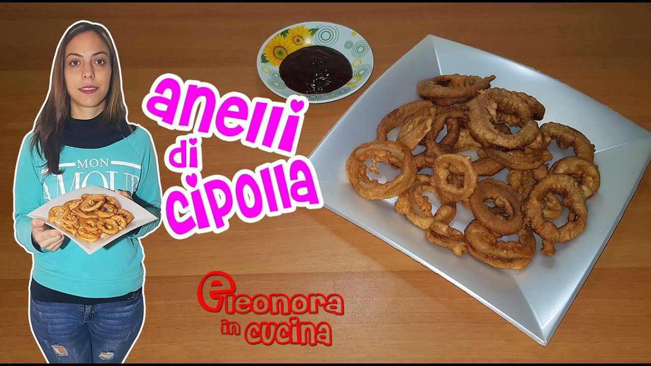 ANELLI DI CIPOLLA FRITTI croccanti insuperabili onion rings