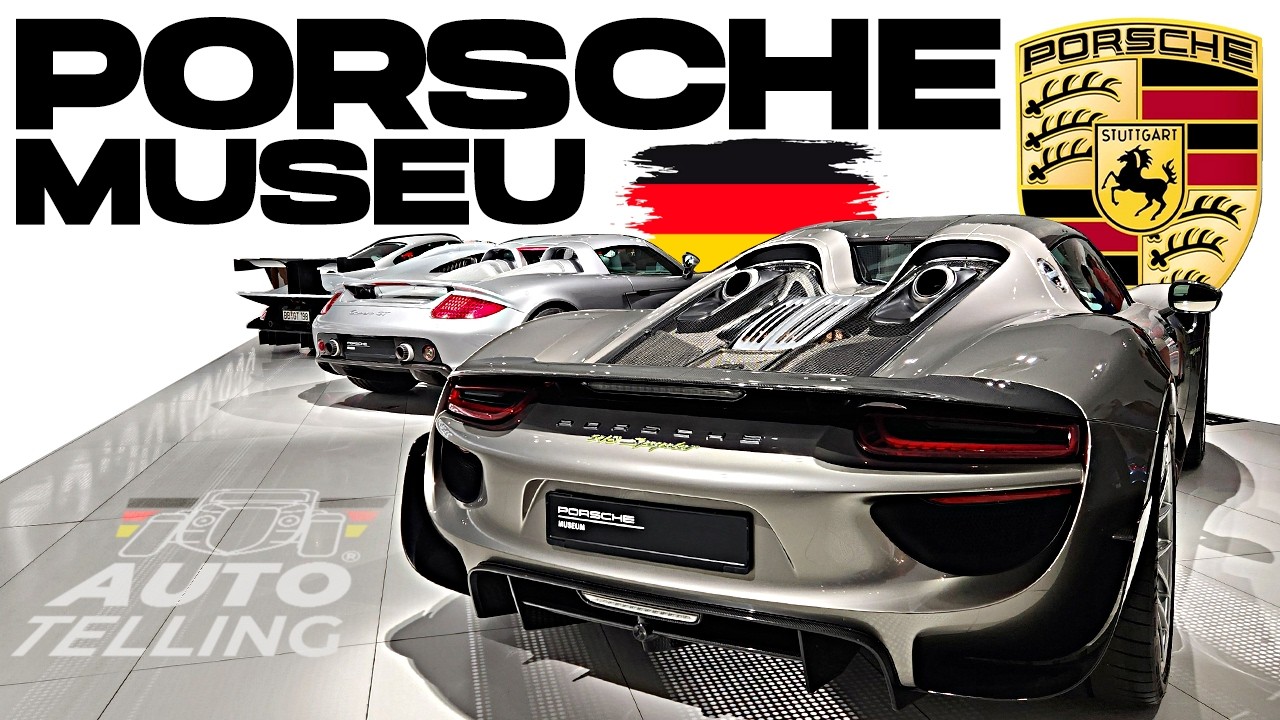 COMO É O MUSEU DA PORSCHE EM STUTTGART 🇩🇪