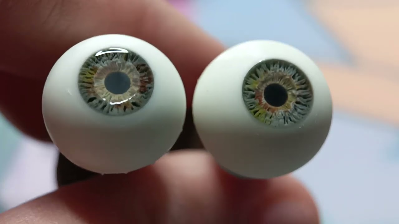 BJD eyes creating - painting and coating  tutorial - ashuradarkeyes