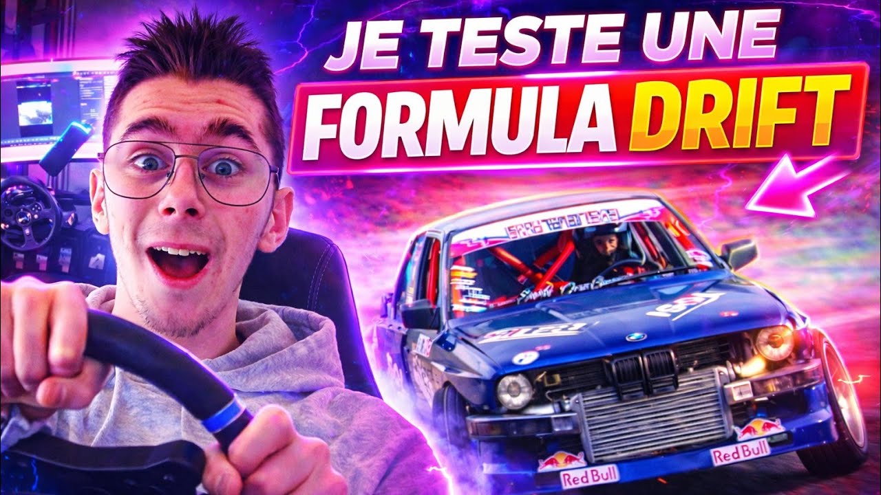 Je teste une formula drift sur forza horizon 5