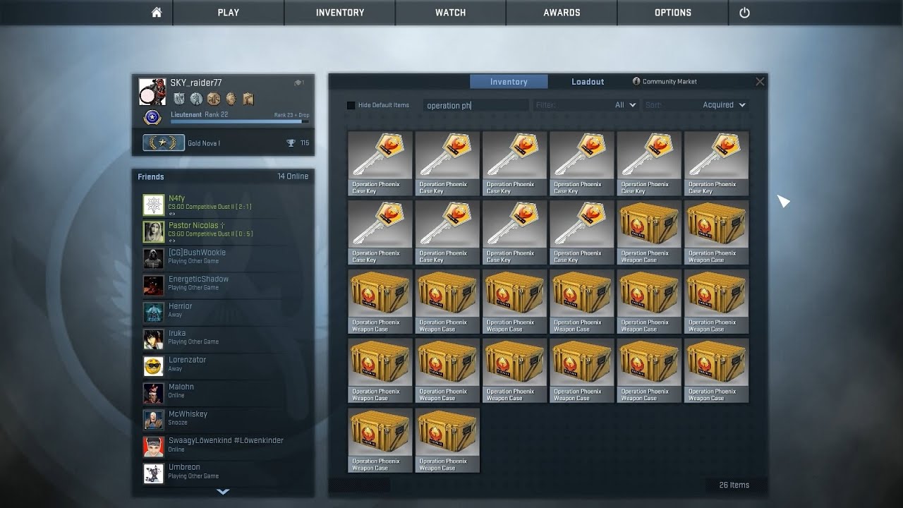 CS:GO Operation Phoenix Case Opening(#4)