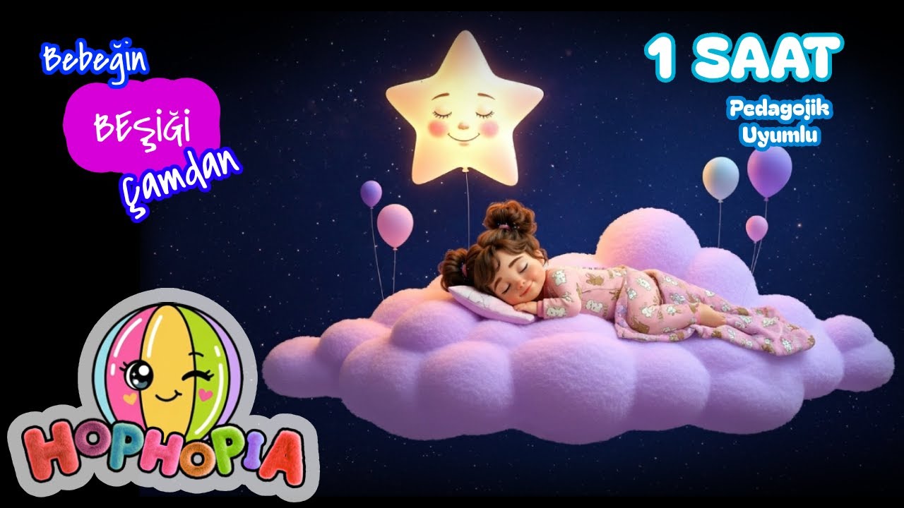 Bebeğin Beşiği Çamdan 🌙 | 1 Saat Sakinleştirici Ninni | Anne Sesi 😴 Huzur Veren Ninni 😴✨