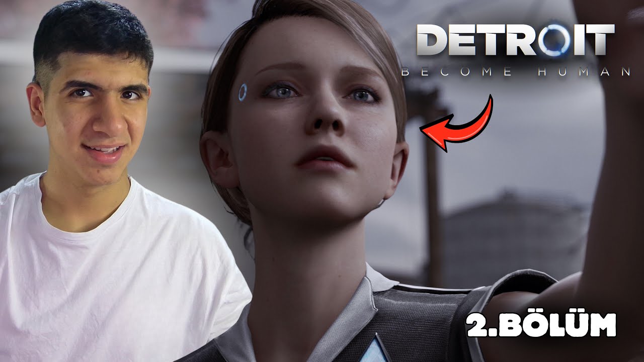 İNSANLAR ROBOTLARI İSTEMİYOR!! | Detroit: Become human 1.Bölüm