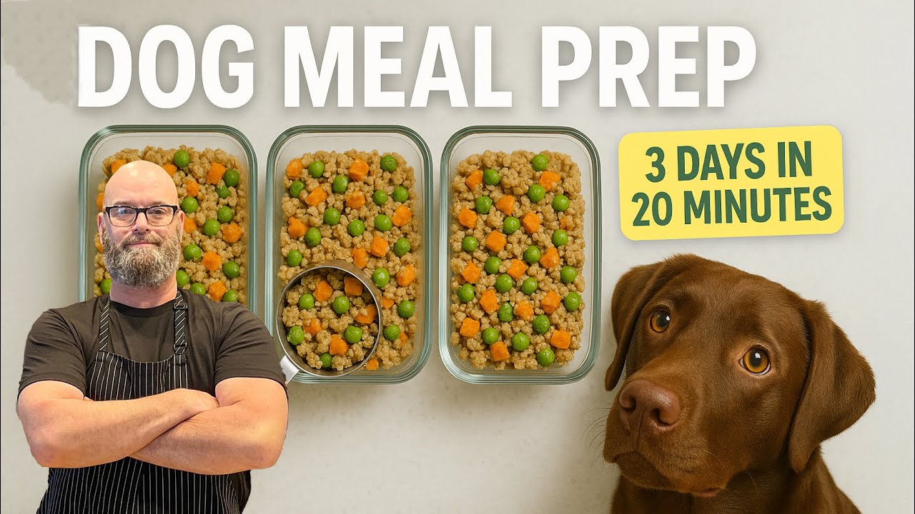 Homemade Dog Food (3-Day Plan in 20 Minutes)