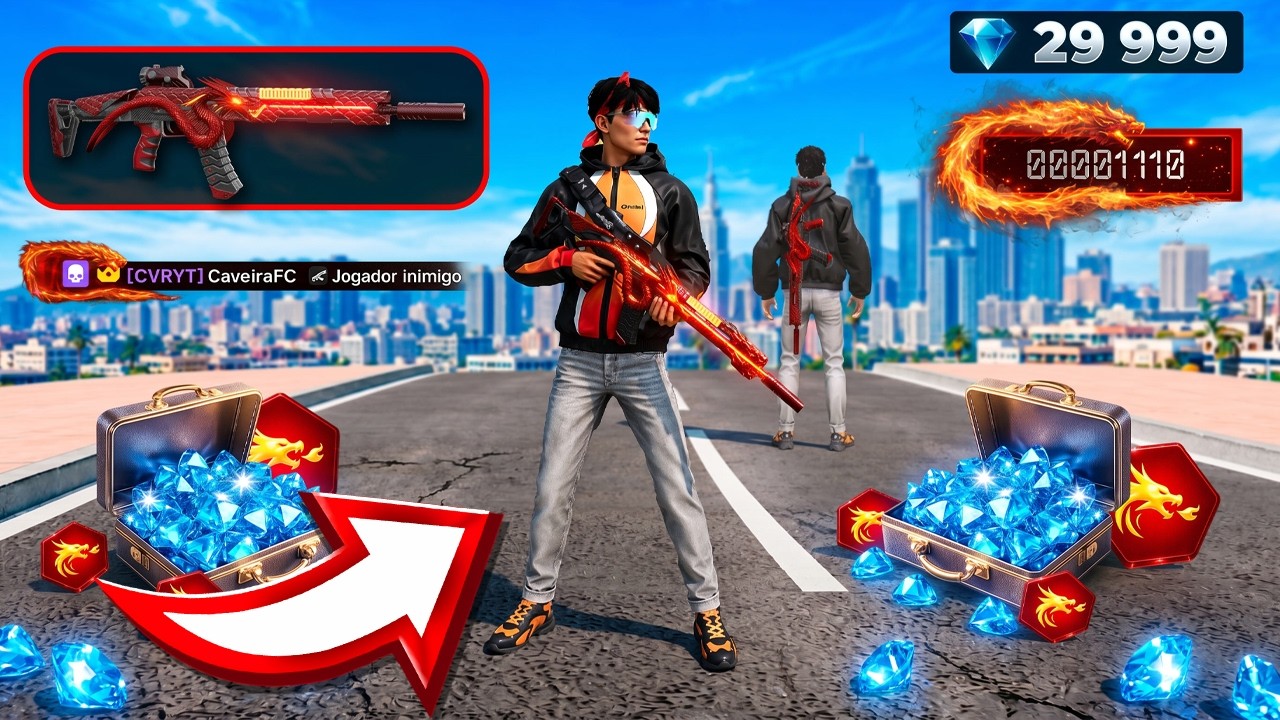 GANHEI A NOVA ARMA EVOLUTIVA! EST&Aacute; INSANA FLEX CITY