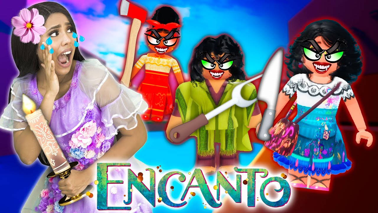 ¡Isabela Madrigal es perseguida por su familia!😱 | ENCANTO roblox