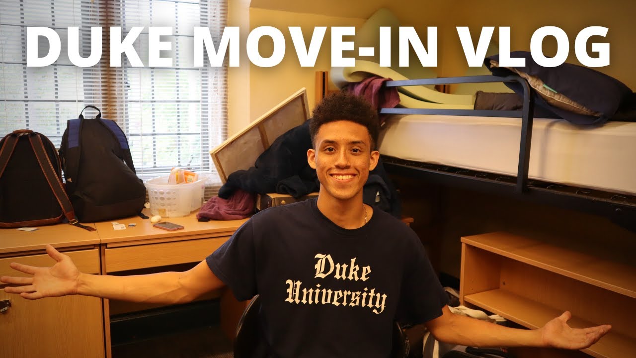 COLLEGE MOVE IN DAY | Duke University