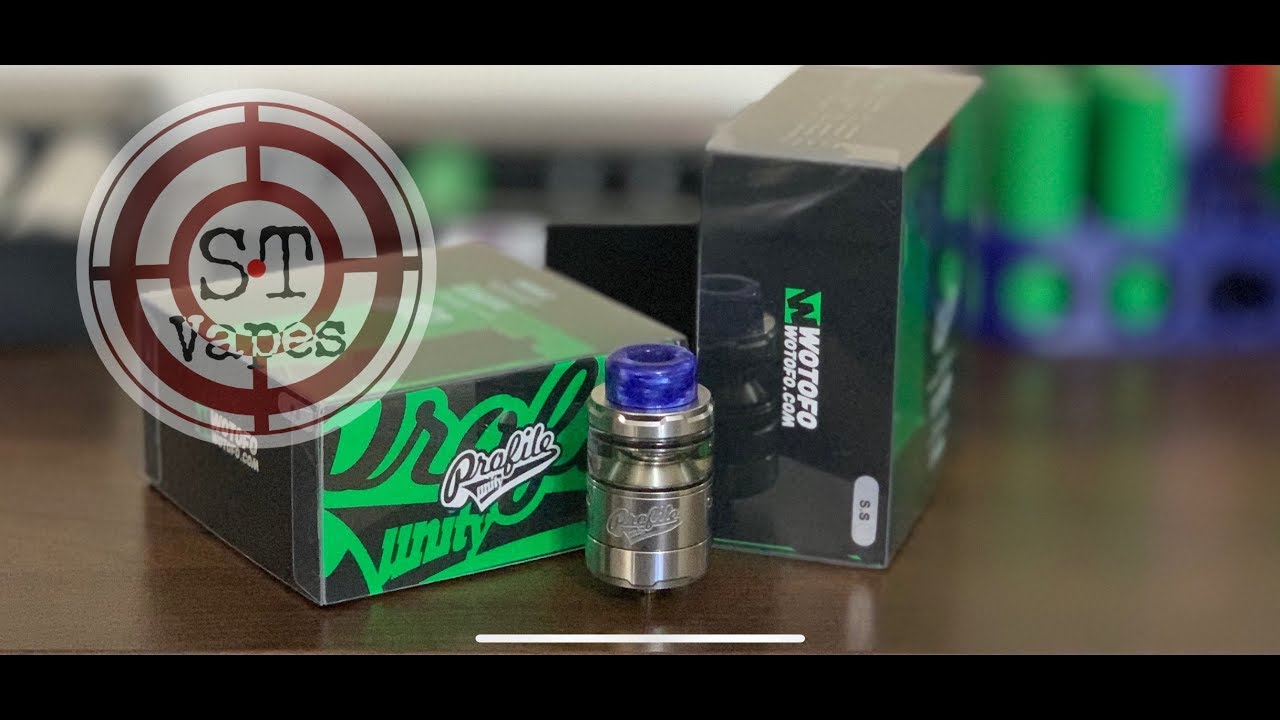 PROFILE UNITY MESH RTA from WOTOFO + #MRJUSTRIGHT1 + TVC