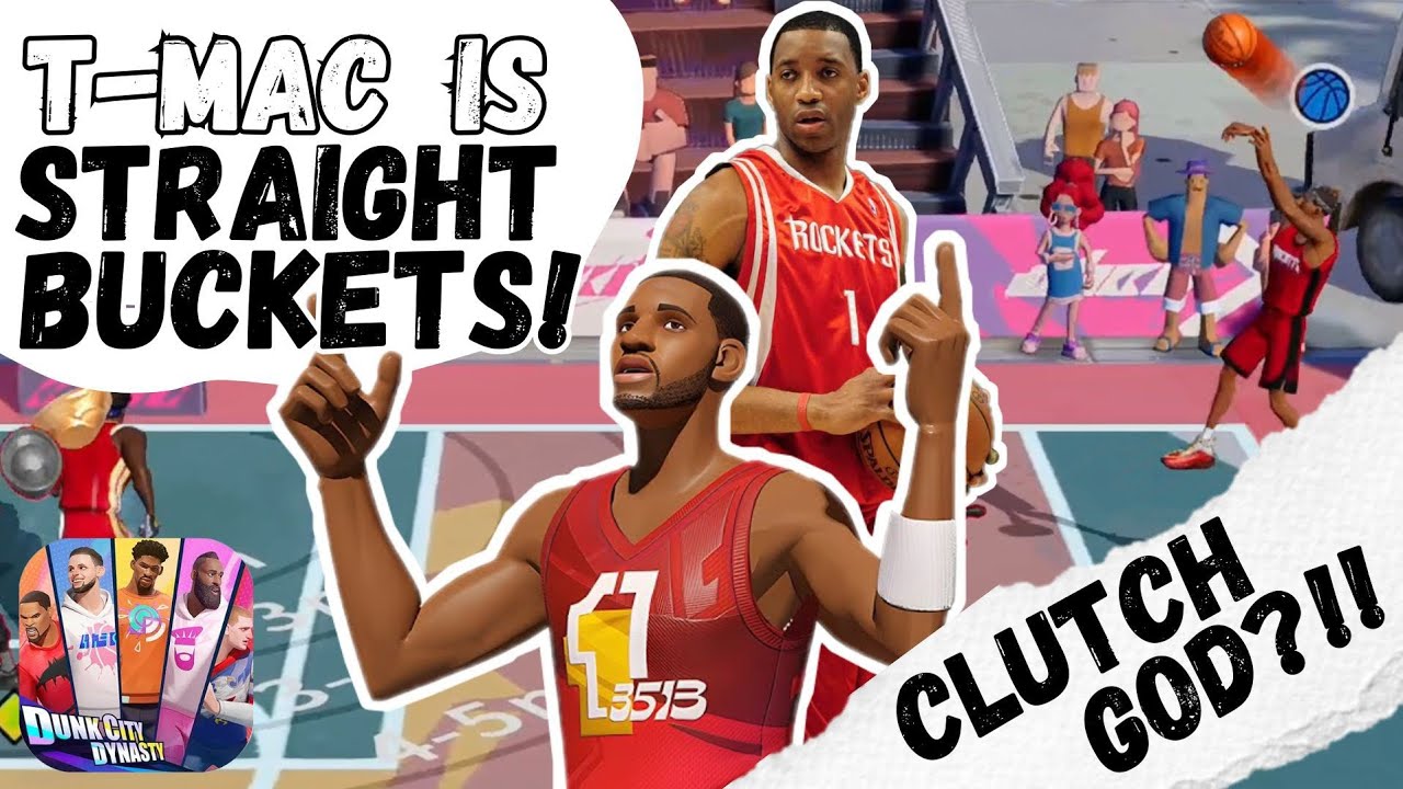 T-Mac &mdash; это просто СУПЕР! | Советы и хитрости | Dunk City Dynasty