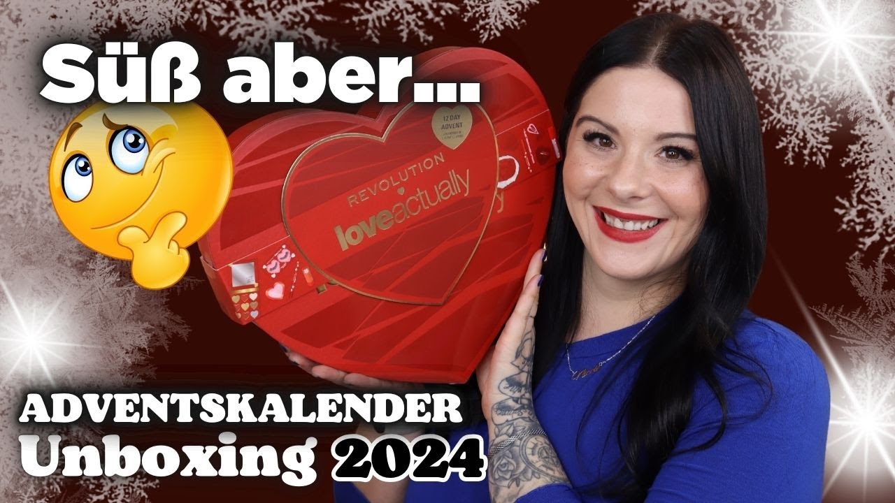 Süß aber... 😏 Revolution X Love Actually 12 Days Adventskalender 2024 Inhalt & Verlosung
