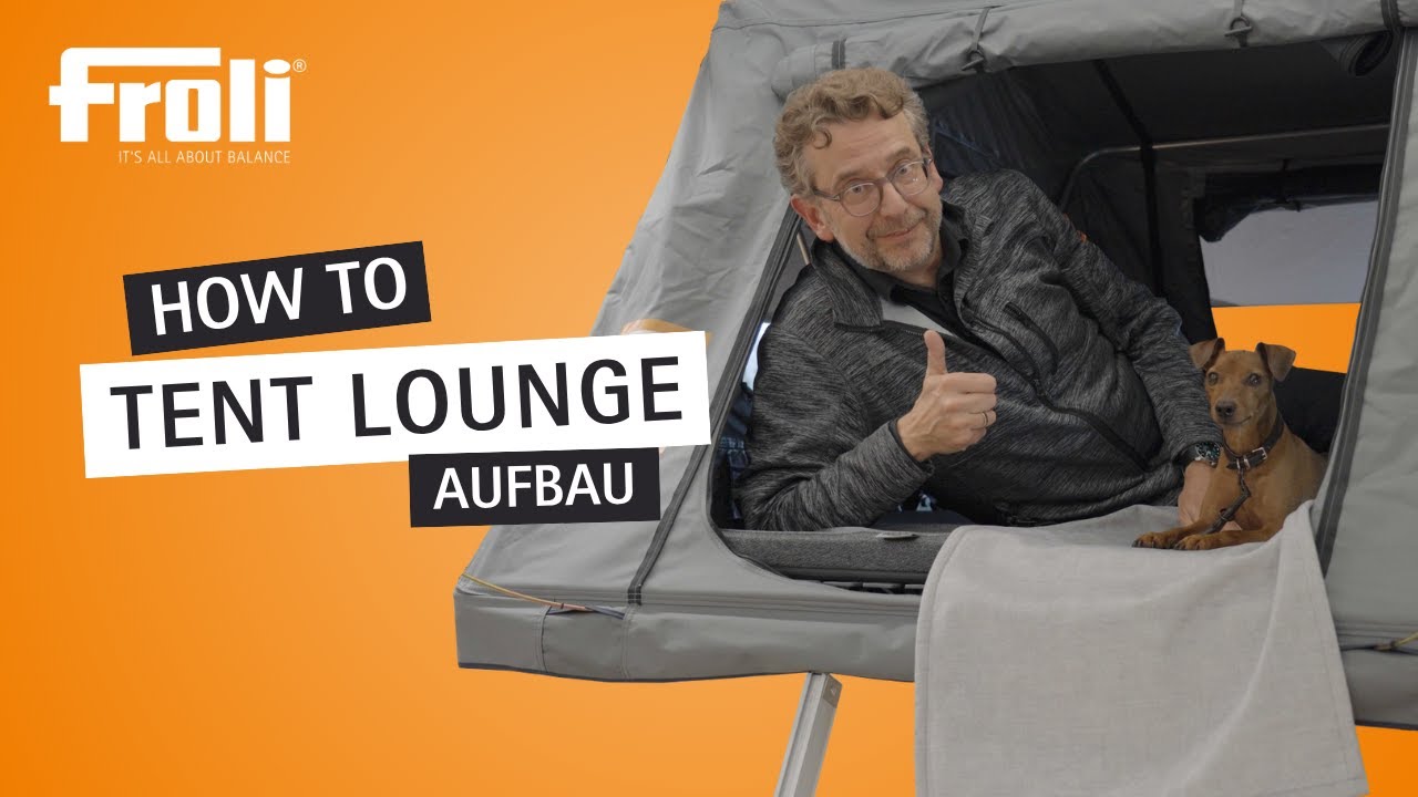 How to: Tent Lounge - Aufbau
