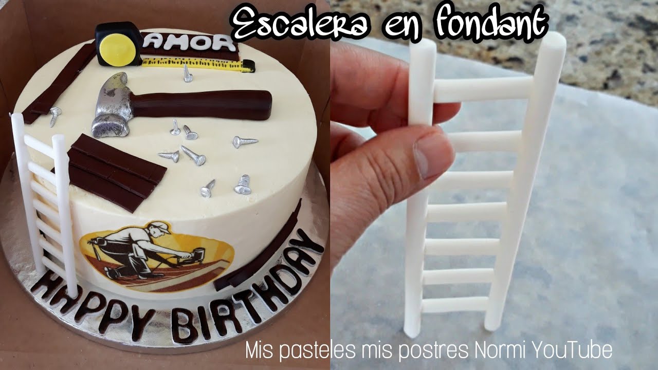 Como Hacer Una ESCALERA De Fondant Para Pastel, Mis pasteles mis postres