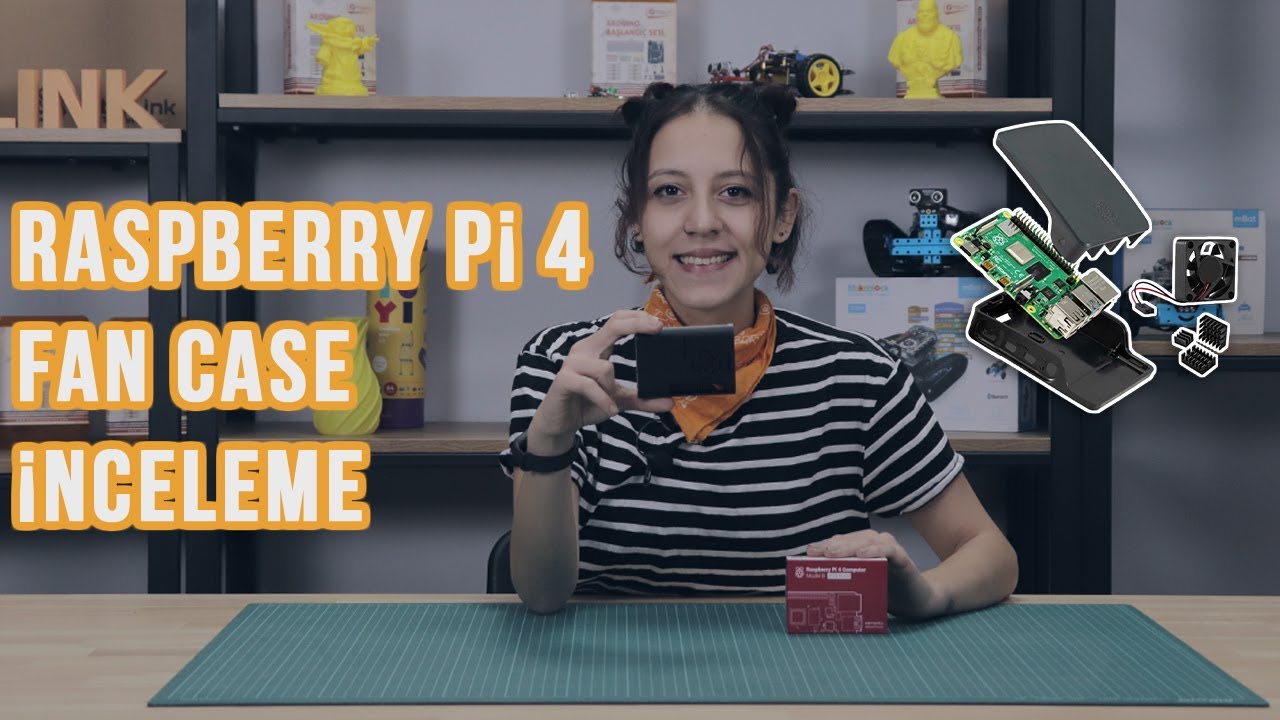 Raspberry Pi 4 Fan Case Ürün İnceleme