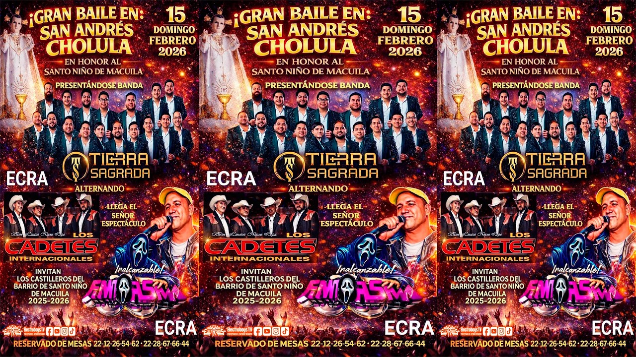 Sonido Fantasma ((Disco Vol. 2)) En San Andrés Cholula, Puebla 2026