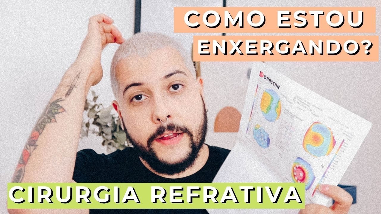 3 MESES APÓS A CIRURGIA REFRATIVA - PRK