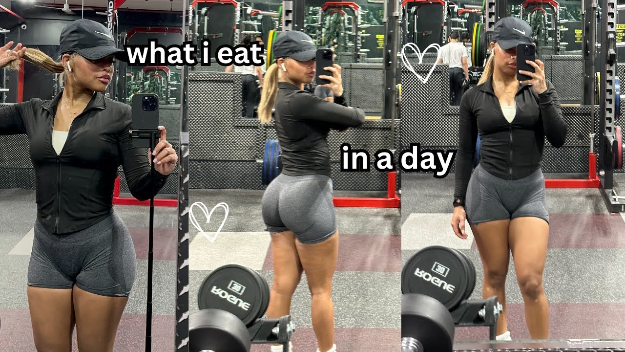 grow a fatty and keep the waist small | WHAT I EAT IN A DAY ♡