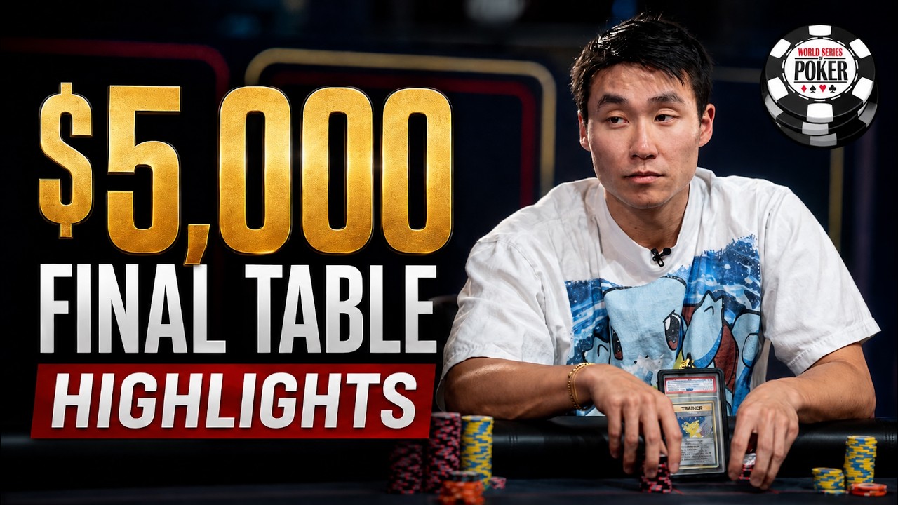 HIGHLIGHTS | Online-Hybrid $5K High Roller | Final Table
