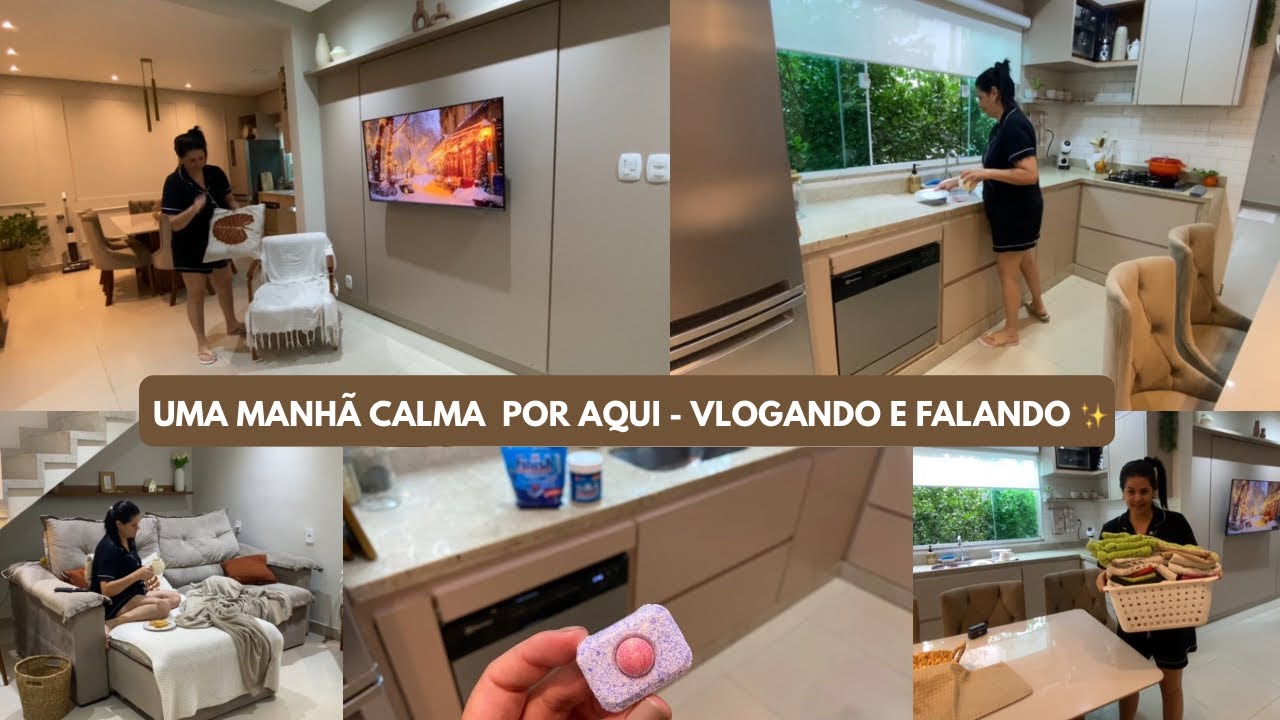 🔥Rotina da manhã : Calma, paz e tempinho frio por aqui / Vlogando e falando 🤍
