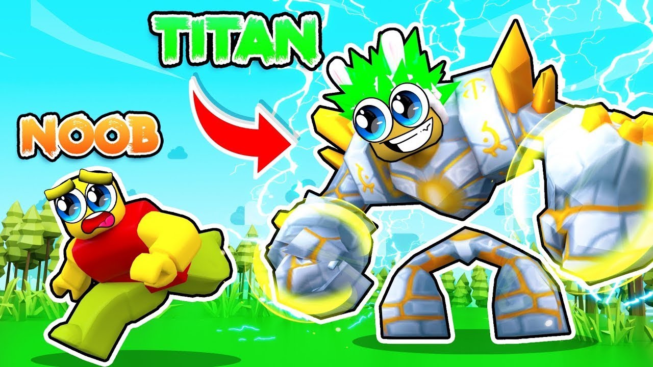 DAS GLÜCKSRAD ÜBERTREIBT und ich werde zum TITAN in Roblox!