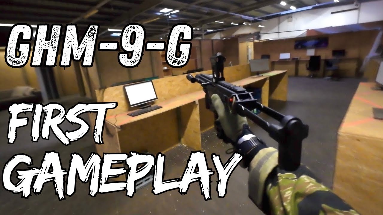 B&T GHM-9-G GBB Airsoft Gameplay in massive CQB Field
