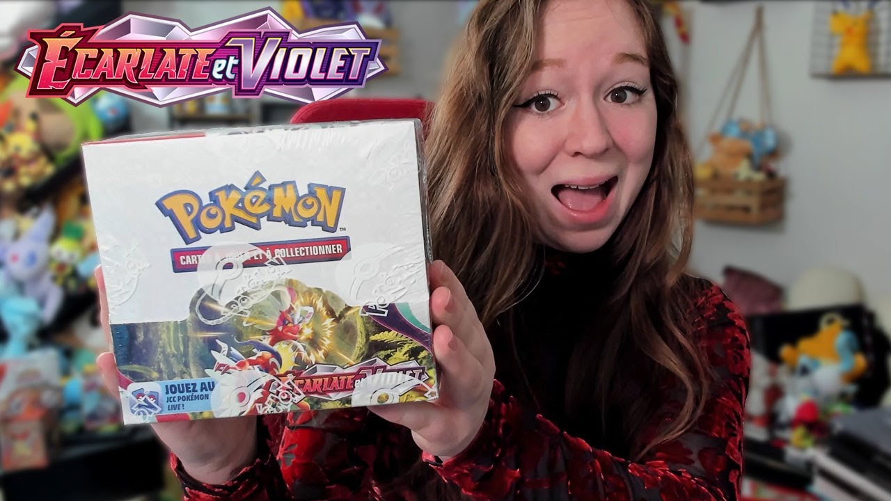 LA GOLD DE MES RÊVES ! Ouverture d'un Display Pokémon Écarlate & Violet !