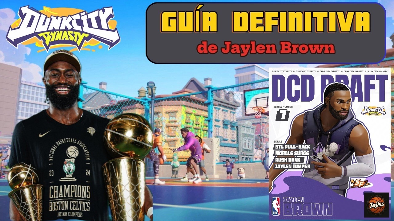 ¡JAYLEN BROWN ES UNA BESTIA! Guía definitiva de Jaylen Brown en Dunk City Dynasty