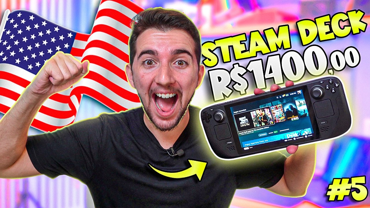MAIS BARATO! Comprei um Steam Deck MAIS barato no FACEBOOK MARKETPLACE! #5