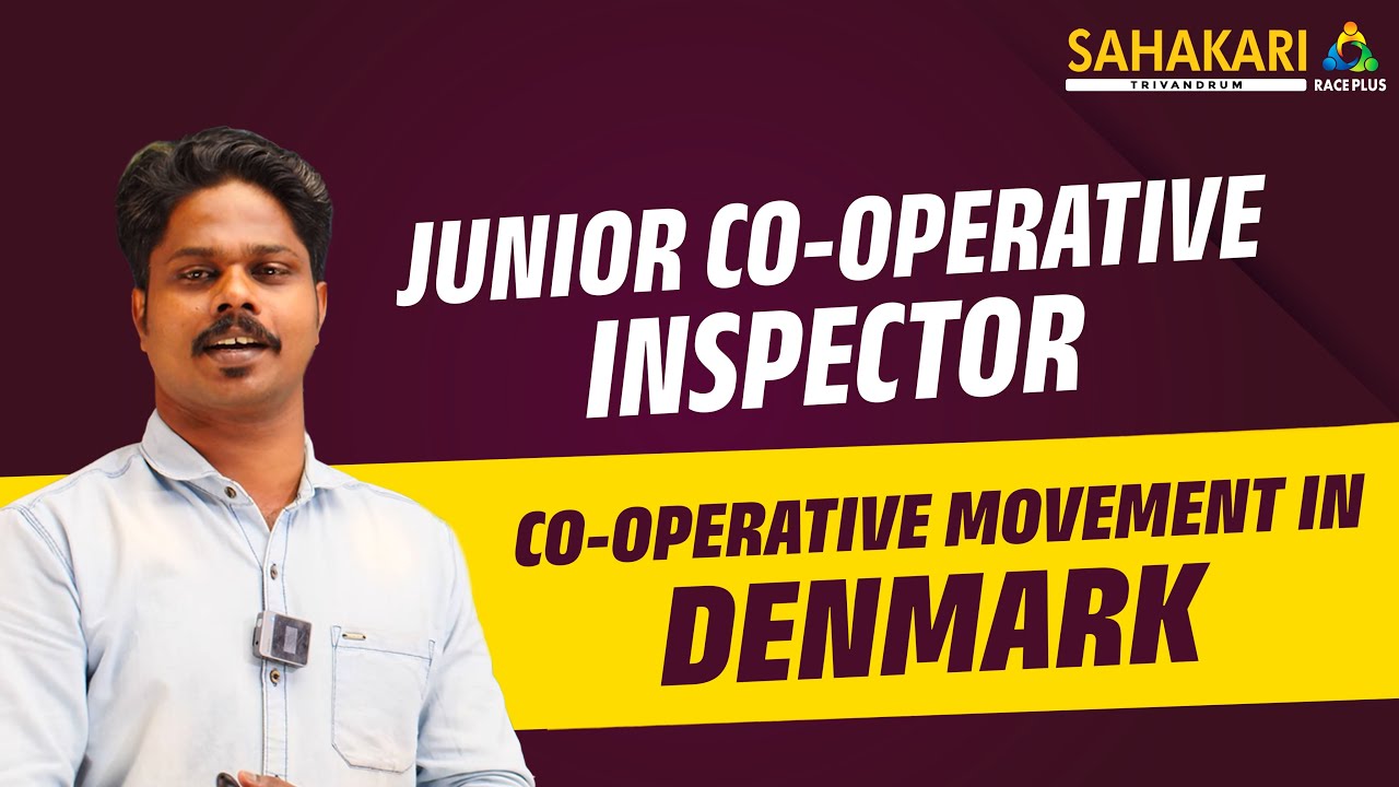 Junior Co-operative Inspector || Co operative Movement in Denmark