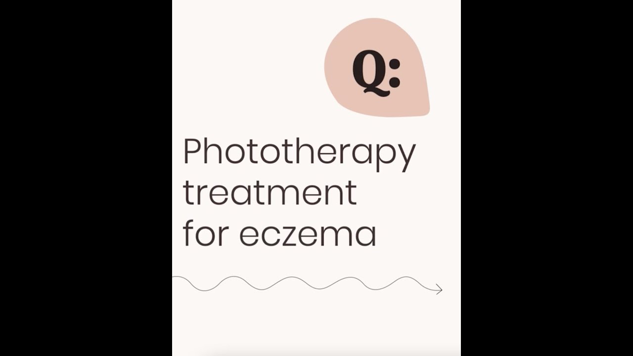 Phototherapy treatment for eczema