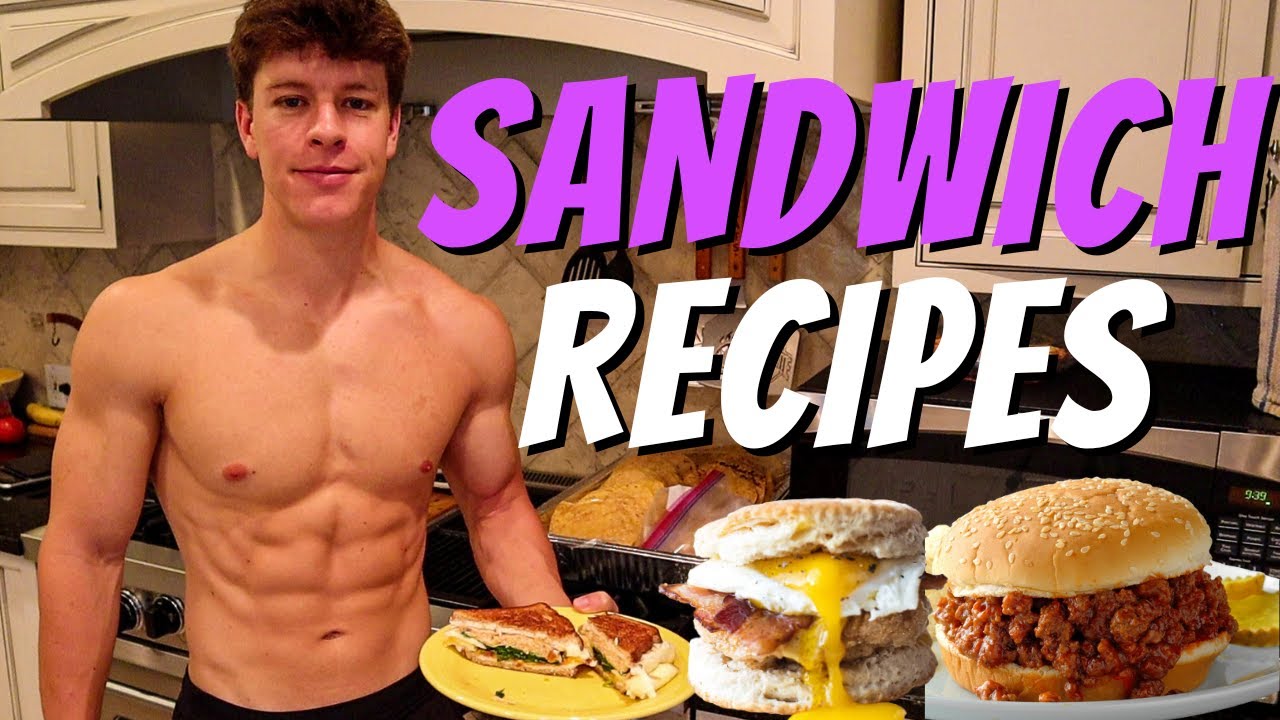 HIGH PROTEIN SANDWICHES | Muscle Building Recipes and Ingredients
