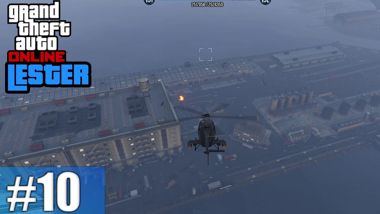 GTA Online Лестер Крест: По суше, морю и воздуху #10 - Проникновение (Кооператив) | Кампания Лест...