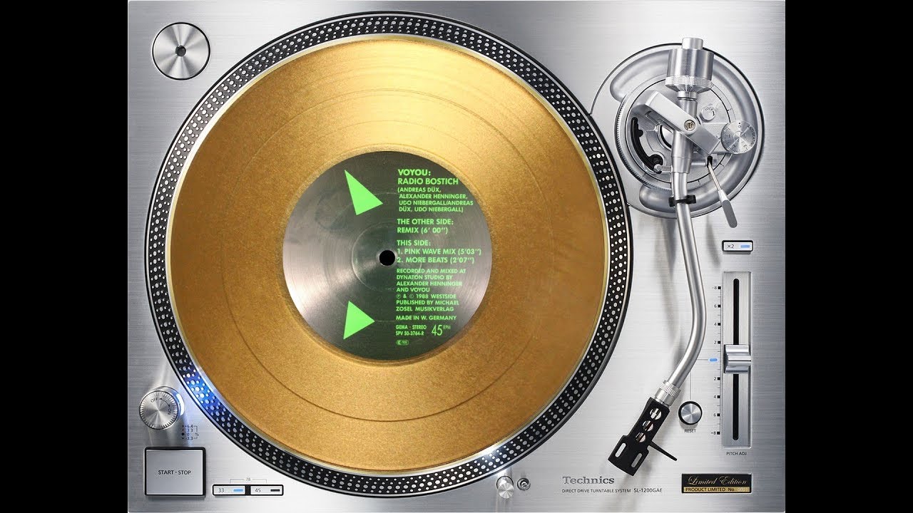 VOYOU - RADIO BOSTICH (REMIX) (℗1988 / ©2019)
