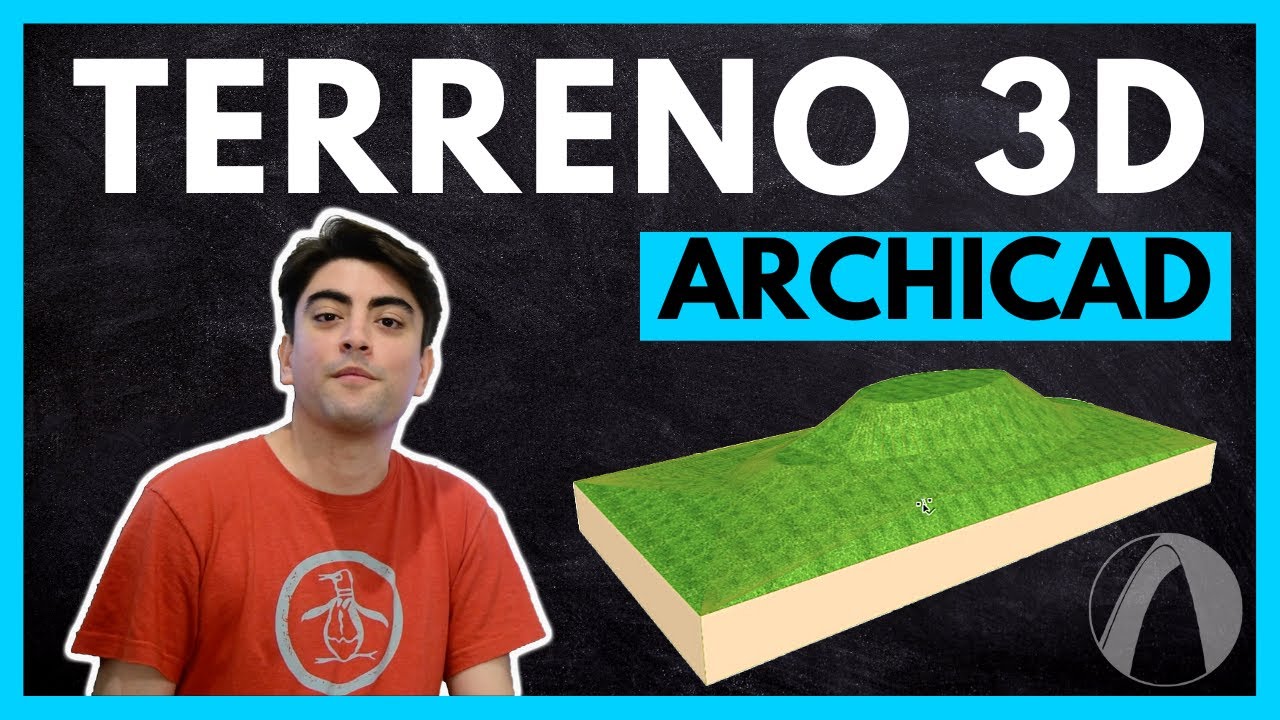 ▶ MODELAR TERRENO 3D en ARCHICAD - Elevar con niveles y curvas!