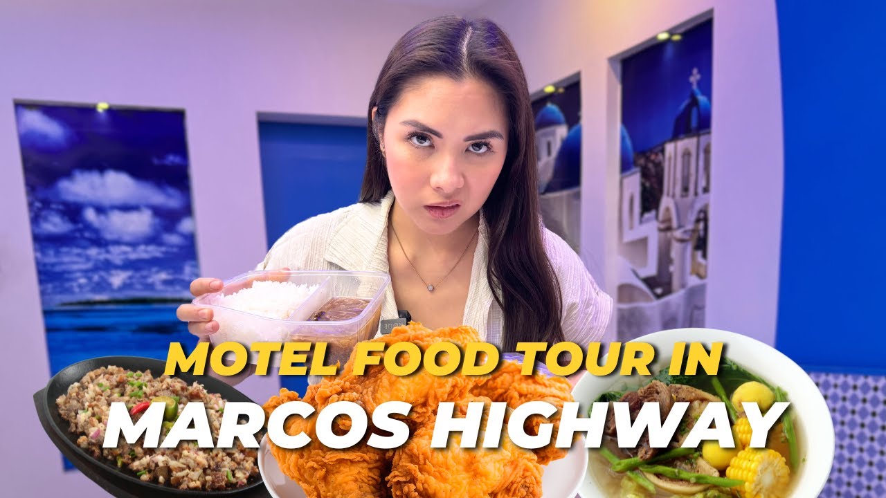 Ashley is Petra I EP 13: MOTEL FOOD TOUR In Marcos Highway!